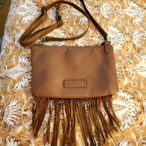 LUCKY BRAND FRINGE CROSSBODY